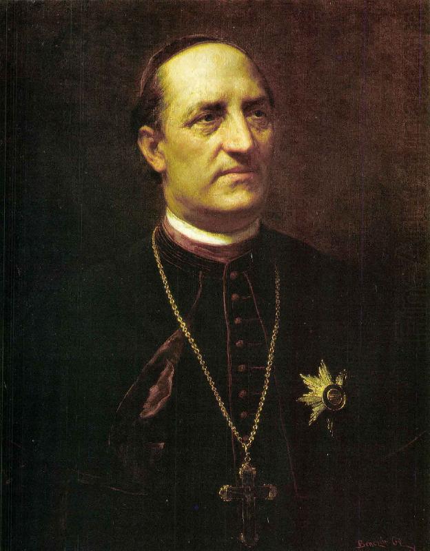 Gyula Benczur Portrait of Arnold Ipolyi